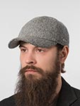 Бейсболка FREDRIKSON арт. 3215-630/70 (серый / черный)
